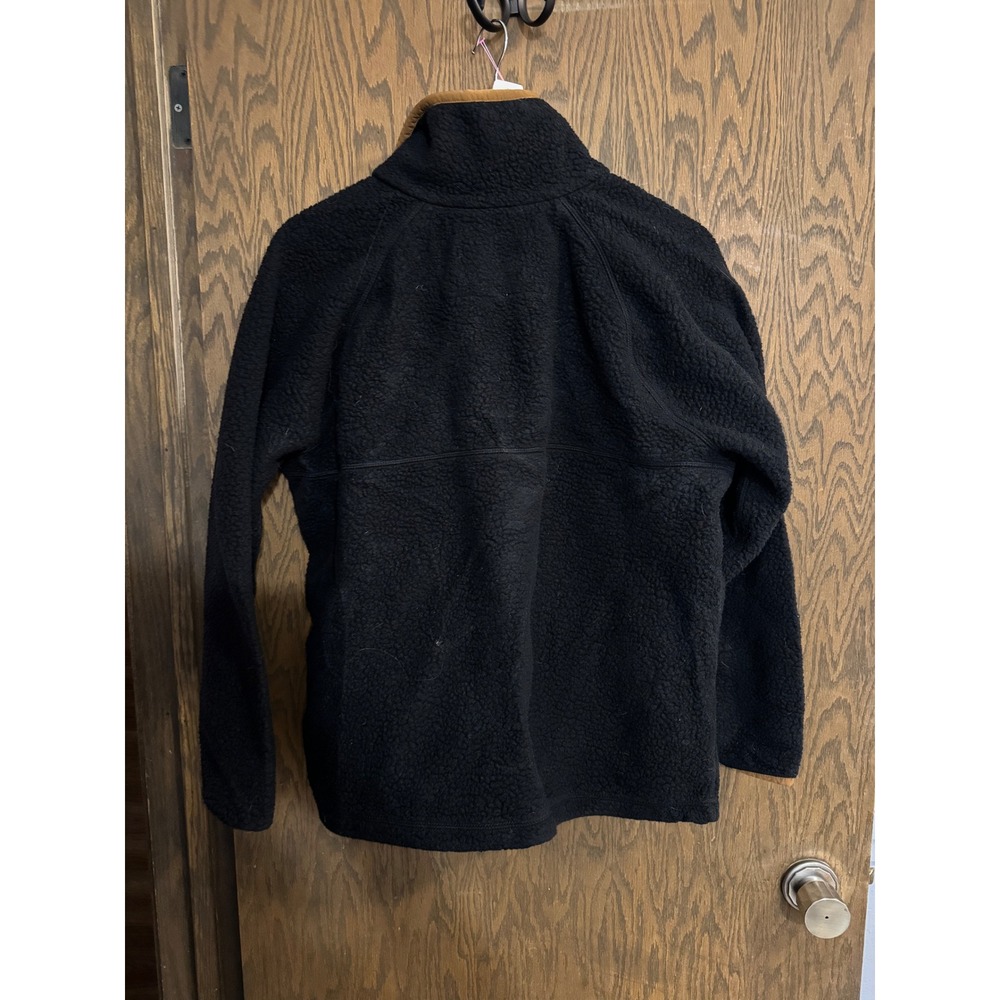 Carhartt Womens Relaxed Fit Sherpa Fleece Pullover Black Brown 104991‎ XL 16-18 - Picture 2 of 6